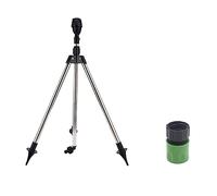 Eighosee Rociador de TríPode Giratorio, Rociadores de Riego de Riego Giratorios AutomáTicos de 360 Grados, para CéSped de JardíN de Patio de áRea