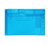 Eighosee S-170 - Almohadilla de soldadura de silicona con aislamiento térmico para mantenimiento de escritorio para estación de reparación con imán