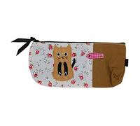 Eighosee School Life - Estuche para guardar monedas y teléfonos móviles, floral