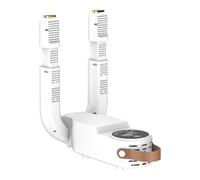 Eighosee Secador de Zapatos Secador de Zapatos con Temporizador Secador de Zapatos RetráCtil PortáTil Elimina Olores y Desinfecta los Zapatos Enchufe Europeo