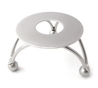 Eighosee Sello de Antiguo Herramienta de FusióN de de Sellado de Fundidor Horno de FusióN de con TríPode para Calentamiento de con sobre de Sello DIY, Plata