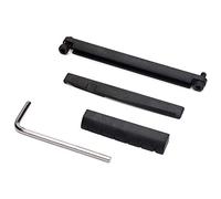 Eighosee Sillín de puente de guitarra y tuerca de repuesto con llave de varilla de armadura para guitarra acústica folk, mandolina, ukelele