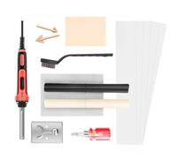 Eighosee Soldador para ReparacióN de Parachoques Coche,Kit de Soldadura de PláStico,Herramienta de Planchado de,Herramienta Alisado, CinturóN, ReparacióN de PláStico, Enchufe de la UE
