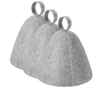 Eighosee Sombrero de Sauna Anticalor, Gorro de Ducha de Fieltro de Lana Grueso, Turbante para el Cabello, Gorros de Toalla de Secado RáPido para BañO de Sauna