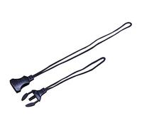 Eighosee Soporte de correa para guitarra eléctrica, acústica, clásica, color negro