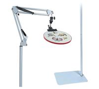 Eighosee Soporte de de Bordado Soporte de Punto de Giratorio para Rodilla Soporte de Bordado Manos para Bastidor de Bordado Q Snap Frame