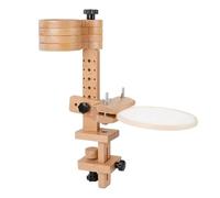 Eighosee Soporte para de Bordado: Soporte para de Bordado con Bandeja de Almacenamiento Incorporada, de Madera de, para Manualidades y Proyectos de Bricolaje