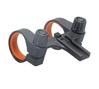 Eighosee Soporte para lámpara de bicicleta, soporte de lámpara de manillar de montaña, soporte de extensión para lámpara