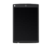 Eighosee Tablón de escritura de 12 pulgadas LCD portátil digital dibujo escritura a mano blocs de notas (negro)