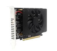 Eighosee Tarjeta Adaptadora PCIe 4.0 X16 de 4 Discos A M.2 de 4 Puertos con Disipador de Tarjeta Divisora NVME PCI-e X16 de 4 X 32 Gbps.