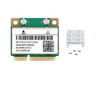 Eighosee Tarjeta de red Mini PCIe Wifi 1200Mbps Wlan Tarjeta de red Wifi 5 Banda dual 802.11AC 2.4Ghz 5Ghz Tarjeta de red
