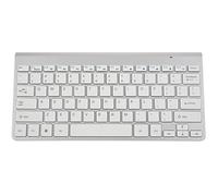 Eighosee Teclado inalámbrico y ratón delgado, mini teclado para oficina en casa, teclado de negocios, color