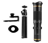 Eighosee Teleobjetivo 38X HD monocular telescopio lente de cámara de teléfono para 11 Xs Max XR X 8 7 Plus Android Smartphone móvil