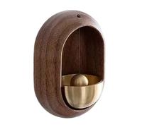 Eighosee Timbre de Entrada de Madera Japonés Dopamine, Timbre de Viento Inalámbrico con Forma de Pájaro, Decoración para el Hogar, Apertura del Hogar, Colgante A