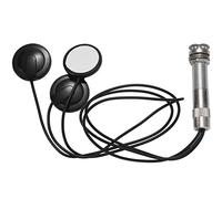 Eighosee Transductor piezoeléctrico universal 3 de 6,35 mm para guitarra acústica, ukelele, mandolina