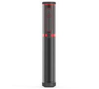 Eighosee Trípode portátil con Bluetooth para selfie, con control remoto inalámbrico, color rojo
