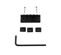 Eighosee Tuerca de cuerda de metal de 42 mm para guitarra eléctrica, trémolo, doble, color negro