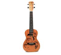 Eighosee Ukelele Uke - 4 cuerdas de nailon Sapele, palisandro, guitarra, de delfín, instrumento acústico universal (23 pulgadas)