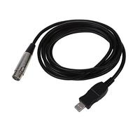 Eighosee USB Macho a 3 XLR Hembra microfono Mic Cable de Enlace de Studio Audio