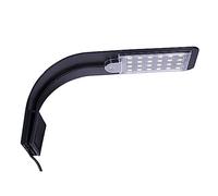 Eighosee X5 Luz de Acuario para Pecera Acuario Plantado 10W Luz LED para Acuario IluminacióN LED Luces de Clip Antivaho Enchufe de la UE