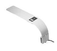 Eighosee X9 Slim Acuario Luz LED Impermeable Fish Tank Clip LáMpara DecoracióN IluminacióN Luz Pantalla de Temperatura Enchufe de la UE