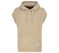 Eight2Nine Hombre Capucha Sin Mangas Sudadera con Bolsillo Canguro y Capucha