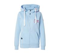 Eight2Nine Sudadera con cremallera azul claro / merlot XL azul claro / merlot