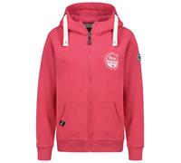 Eight2Nine Sudadera con cremallera frambuesa / blanco S frambuesa / blanco