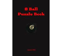 Eightball Puzzle Book January 2026: January 2026 (8 , 9, 10 Ball Puzzles 2026)
