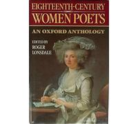 Eighteenth-century Women Poets: An Oxford Anthology