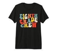 Eighth Grade Crew Back to School 8th Grade Teacher Boys Kids Camiseta Premium