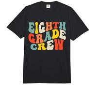 Eighth Grade Crew Back to School 8th Grade Teacher Boys Kids Comfort Colors Adult Heavyweight T-Shirt