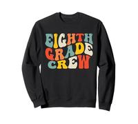 Eighth Grade Crew Back to School 8th Grade Teacher Boys Kids Sudadera