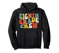 Eighth Grade Crew Back to School 8th Grade Teacher Boys Kids Sudadera con Capucha