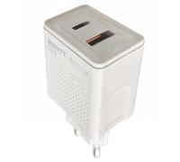 Eightt cargador qualcomm 2 tomas usb-type-c