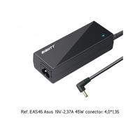 EIGHTT Cargador para portátil ASUS EAS45 - 45W 19,5V 2,37A 100-240V 4,0×1,35