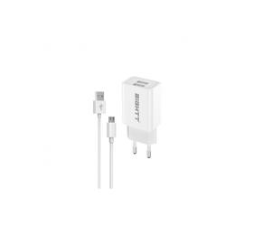Eightt ecw-ip cargador de dispositivo móvil universal blanco corrient