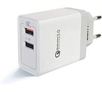 Eightt eqc2v2 cargador de dispositivo móvil universal gris, blanco co