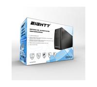 Eightt - ES1050 sistema de alimentación ininterrumpida (UPS) En espera (Fuera de línea) o Standby (Offline) 1,05 kVA