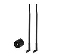 Eightwood 9dbi 4G LTE RP-SMA Antena Macho omnidireccional Compatible con Spypoint Link Cellular Caza Widelife Game Trail Cámaras (Pack de 2)