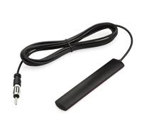 Eightwood Antena Coche FM Antena Radio Coche Adaptador DIN a ISO Parabrisas con Cable 300 cm +Compatible con Radio Am/FM Pioneer Yamaha Oenon Panasonic Onkyo Bose Sherwood