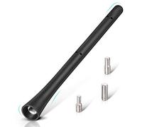 Eightwood Antena Coche FM Dab Antena Radio Coche Universal 18.5cm Mini Corta con Fuerte recepción FM/Am/Dab con Fuerte función de recepción