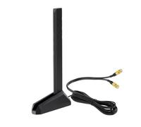 Eightwood Antena WiFi de 7 4/5/6 GHz Tri-Banda para Placa Base MSI de 2M | con base magnética, conector EZ-Plug de 2 m, cable de extensión compatible con Z890 Z790 X870