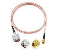 Eightwood Cable adaptador SMA 4G a N, cable de antena SMA RG316 100 cm 4G LTE 4G DTV router industrial 4G router WiFi Hotspot celular móvil