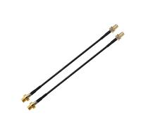 Eightwood Cable de antena WiFi 7 RG174 15 cm RP-SMA hembra a ASUS WiFi 7 conector de liberación rápida 50 ohmios cable coaxial 2 unidades compatible con ASUS ROG Strix TUF Gaming ProArt placas base
