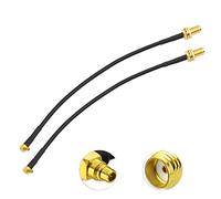 Eightwood Cable de Antena WiFi SMA a MMCX Cable RG174 15cm 6 pulgadas para WLAN Router WiFi Internet inalámbrico TV y audio GPS Antena