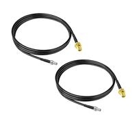 Eightwood SMA Cable 4G LTE Antena SMA hembra a TS9 macho con 100 cm RG174 2 piezas para HSDPA Huawei 2G 3G 4G LTE Antena UMTS Mobile Broadband Multidireccional