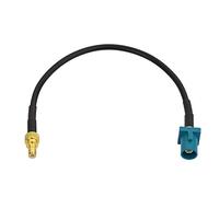 Eightwood SMB Cable de DAB Antena SMB a Fakra Conector SMB Fakra Z Macho a SMB hembra Cable flexible RG174 15cm para carros antenas DAB AM/FM Blaupunkt Pioneer Clarion Kenwood Alpine