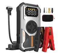 Eigotrav PD-270 arrancador de batería de coche 5 en 1 6000A con compresor de aire de 150PSI cargador