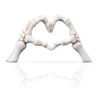 EIH1 Mini Estatua de Hueso de Mano de Halloween, artículos de decoración para Sala de Estar, decoración de Hueso de Mano de Horror,esculturas para estantes, Regalos para Halloween